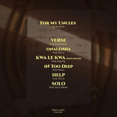 William Last KRM Verse Mp3 Download