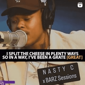 NASTY C Freestyle Mp3 Download