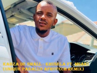 Kabza De Small Khusela Mp3 Download